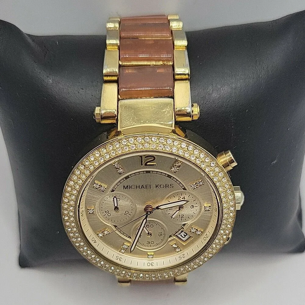 Michael Kors Parker Mini MK6139 Women's Stainless Steel Analog Dial Watch AM673